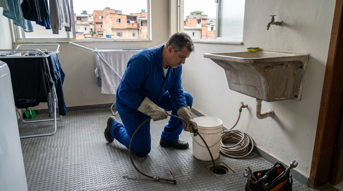 Desentupimento de Ralos Externos em Porto Alegre‑RS