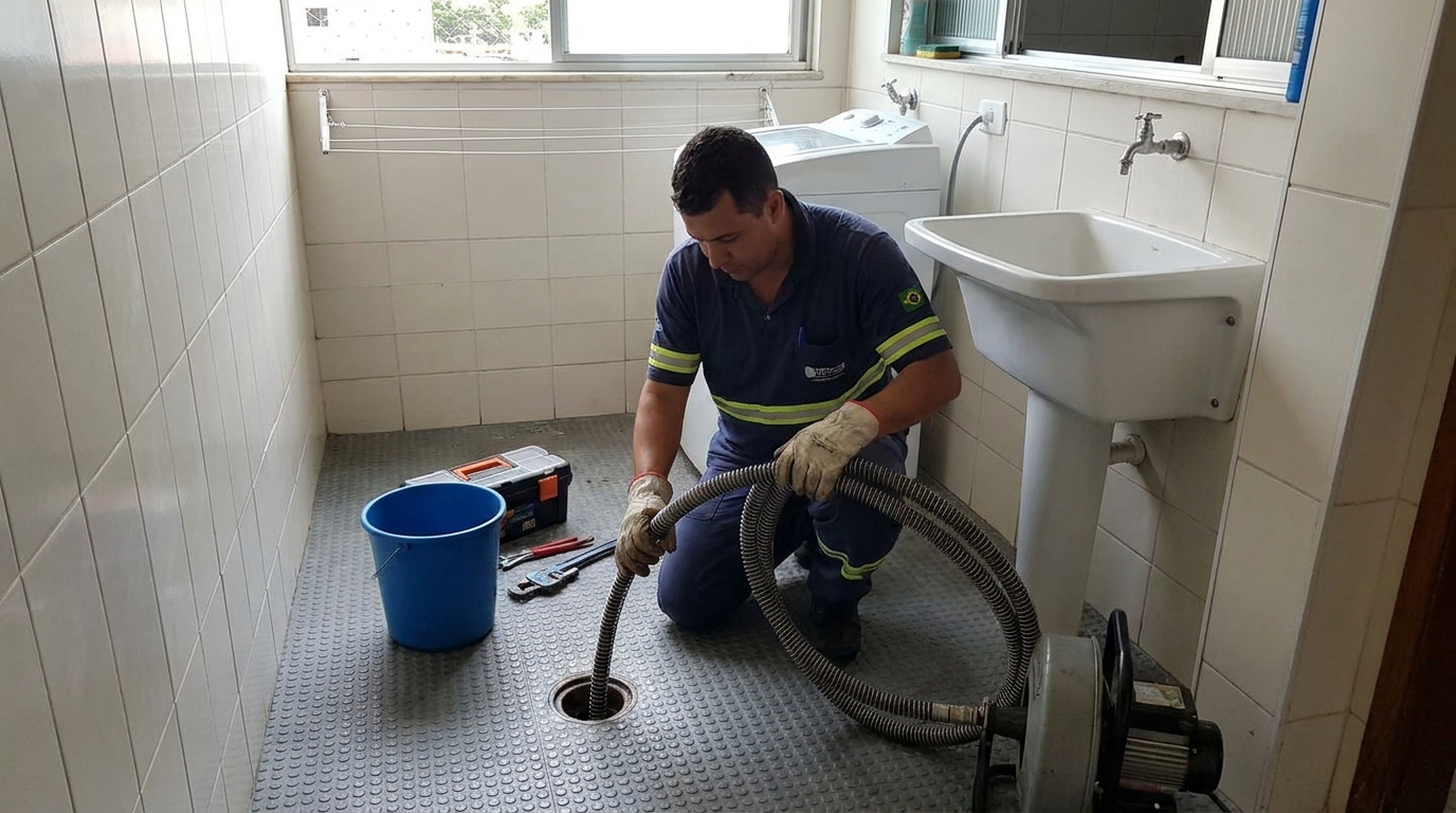 Desobstrução na Cozinha em Porto Alegre‑RS